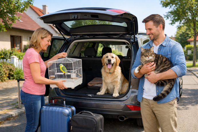 Nya EU-regler för resor med hund och katt – gäller från april 2026