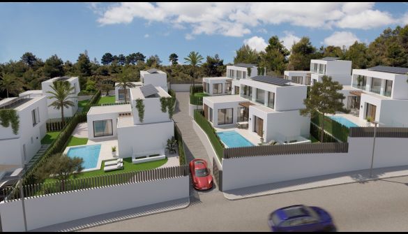 New Development of villas in Alfaz del Pi / l'Alfàs del Pi