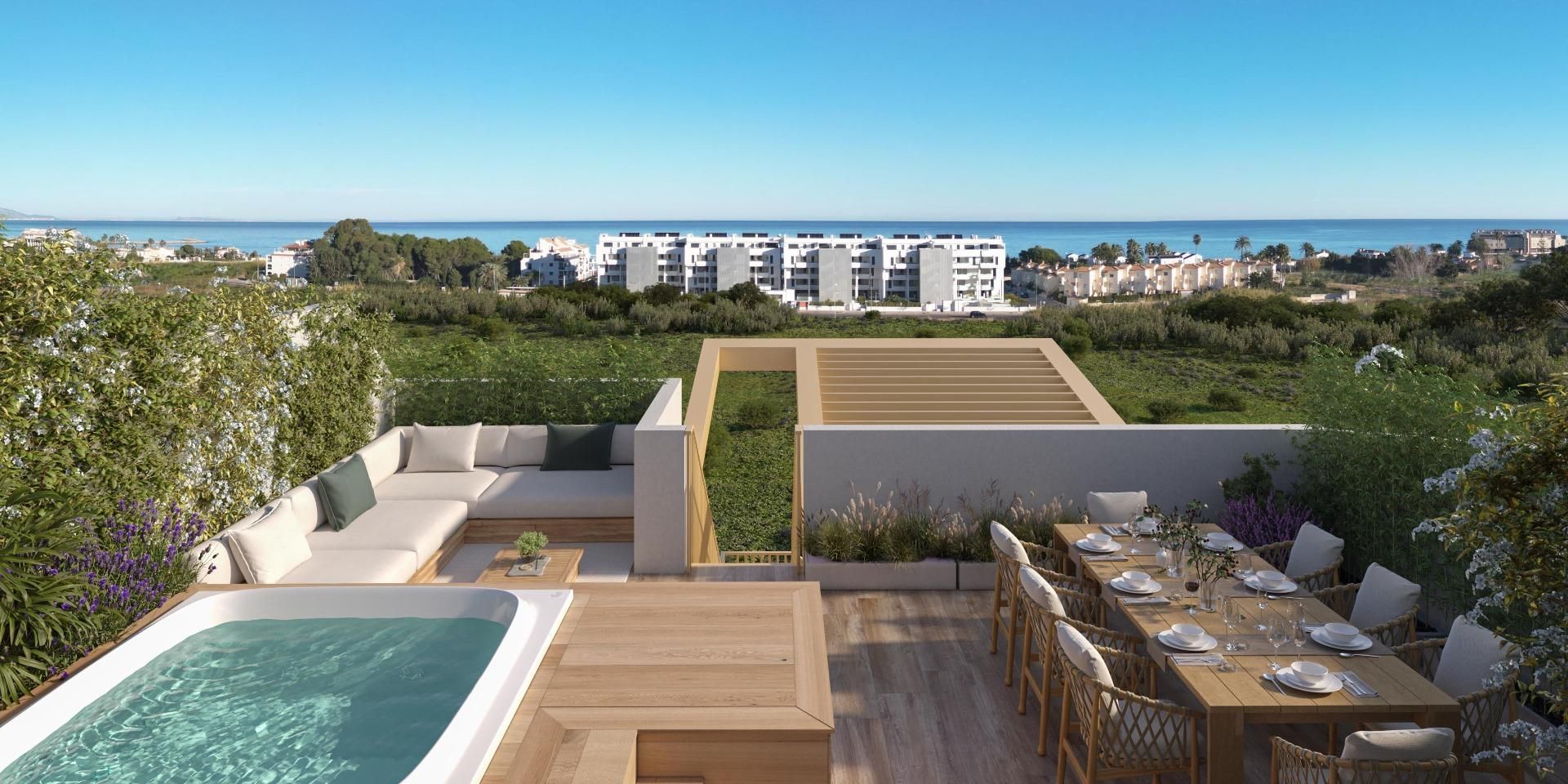 Penthouse à El Verger, Playa de La Almadraba, vente