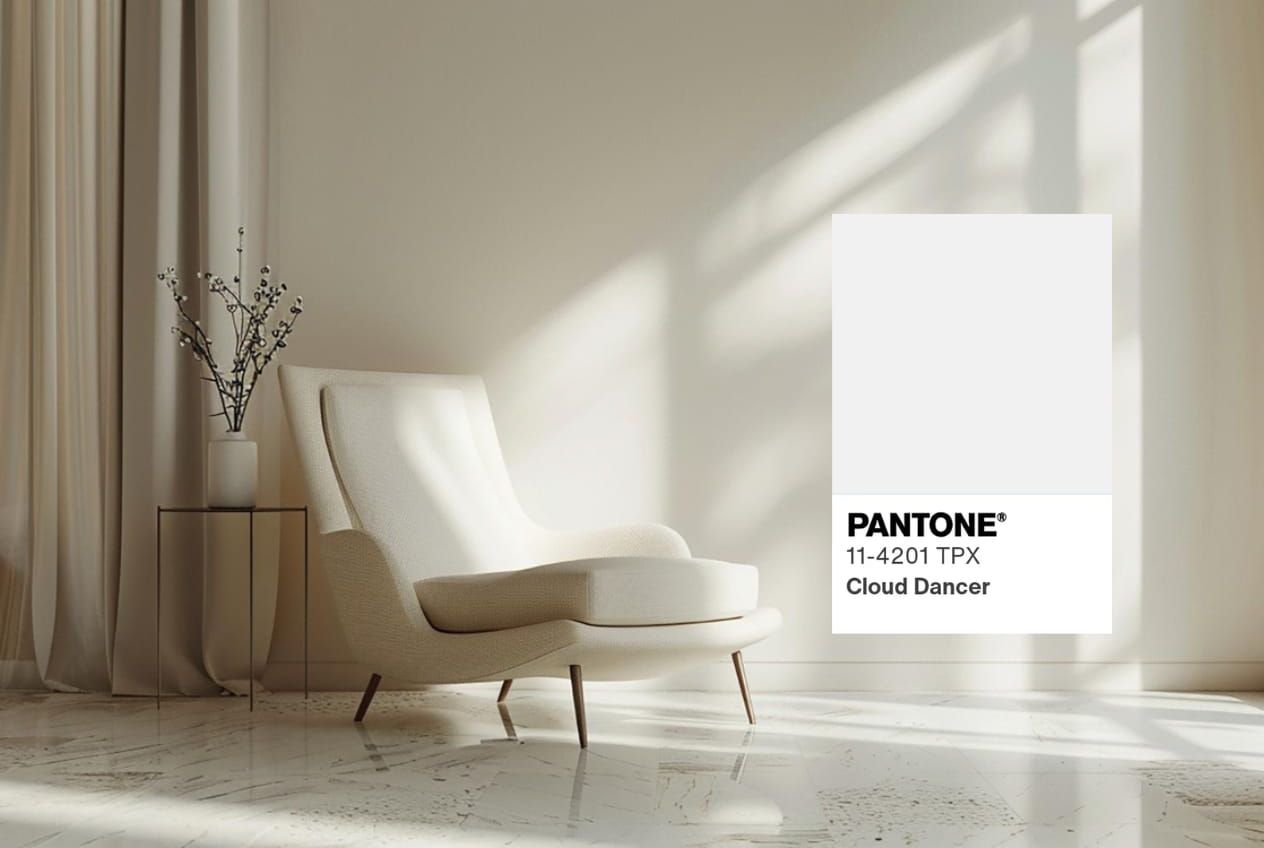 Cloud Dancer Pantone 2026