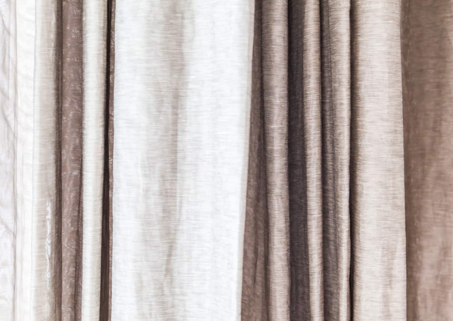Cortinas para hogar beiges