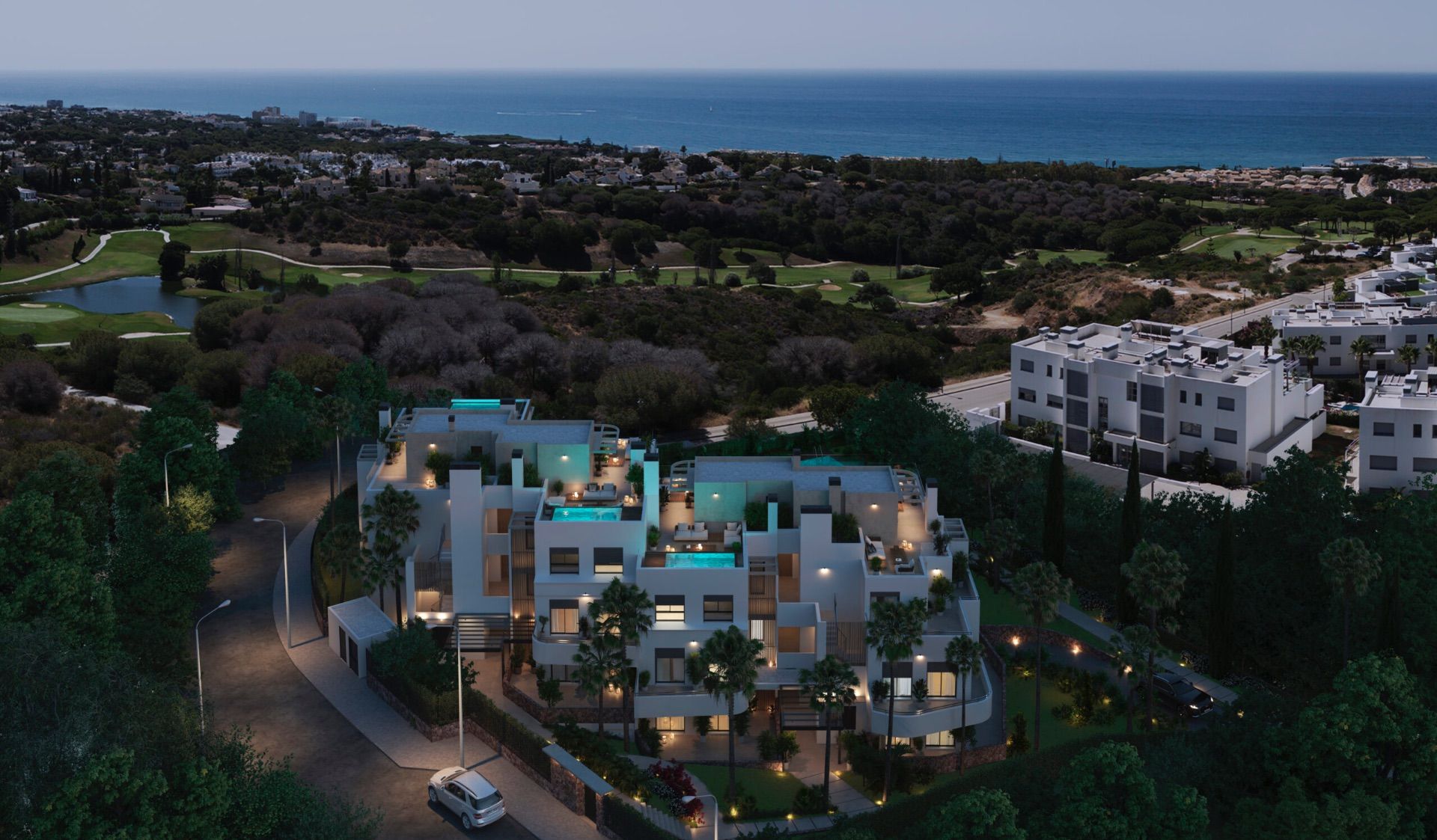Takvåning i Marbella, till salu