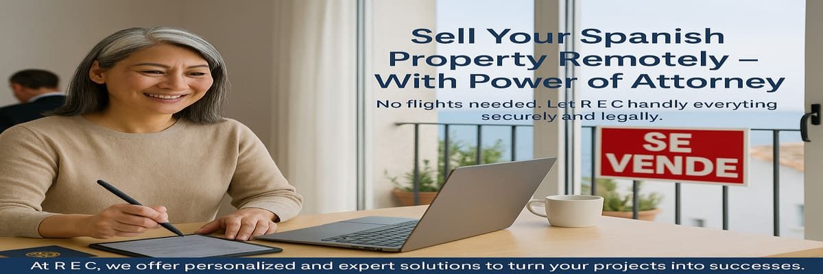 Sell a property remotely in Spain using POA Seller signing a Power of Attorney remotely