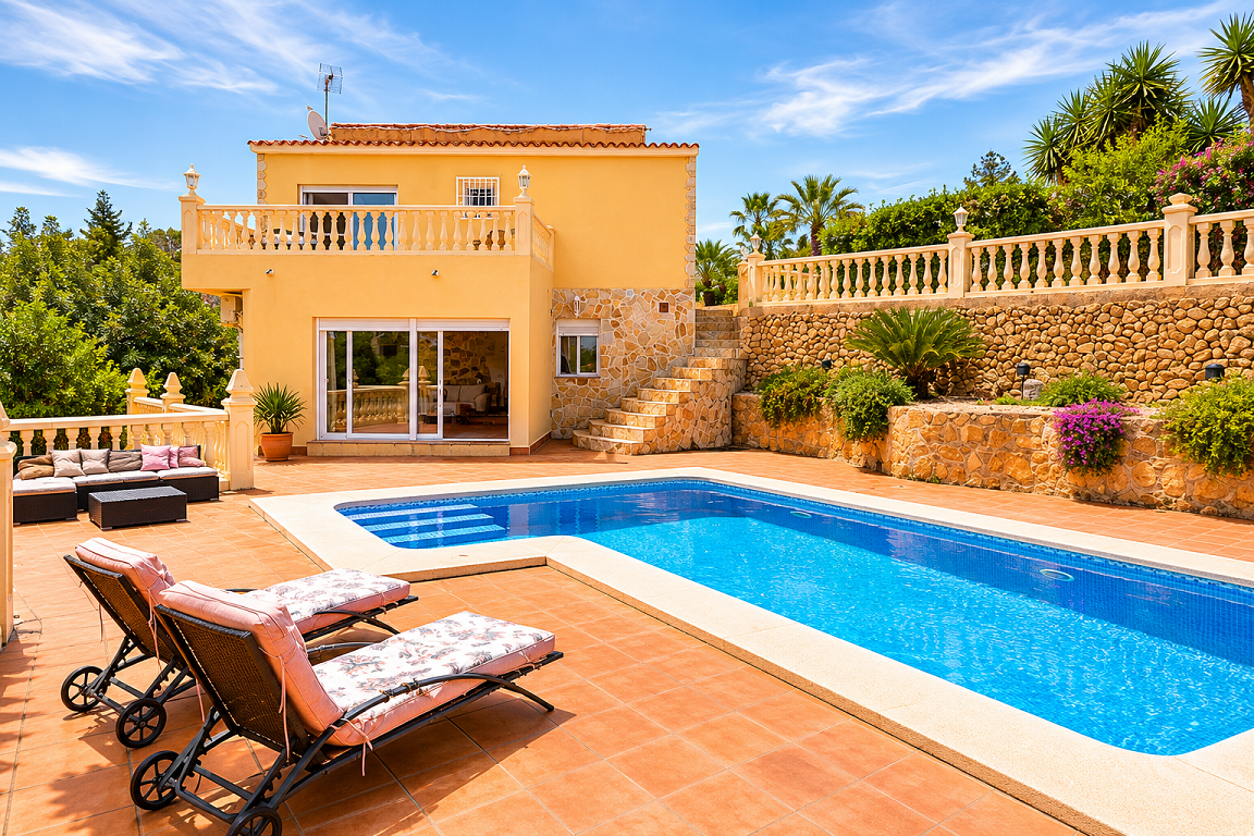 Villa à La Nucía, La Nucia, vente