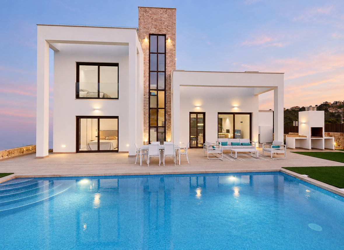 Villa à Finestrat, Finestrat - Sierra Cortina, vente
