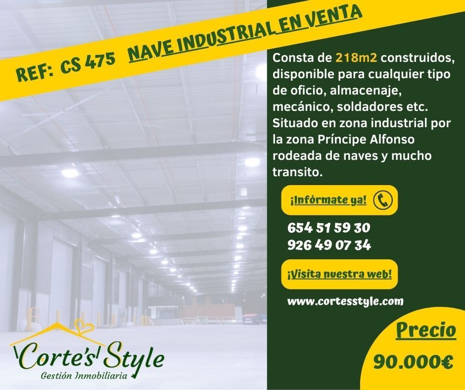 Halles industrielles à Tomelloso, vente