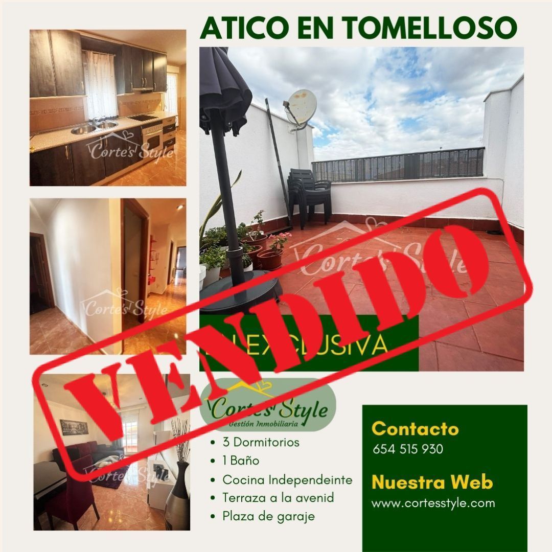 Penthouse in Tomelloso, ANTONIO HUERTAS, for sale