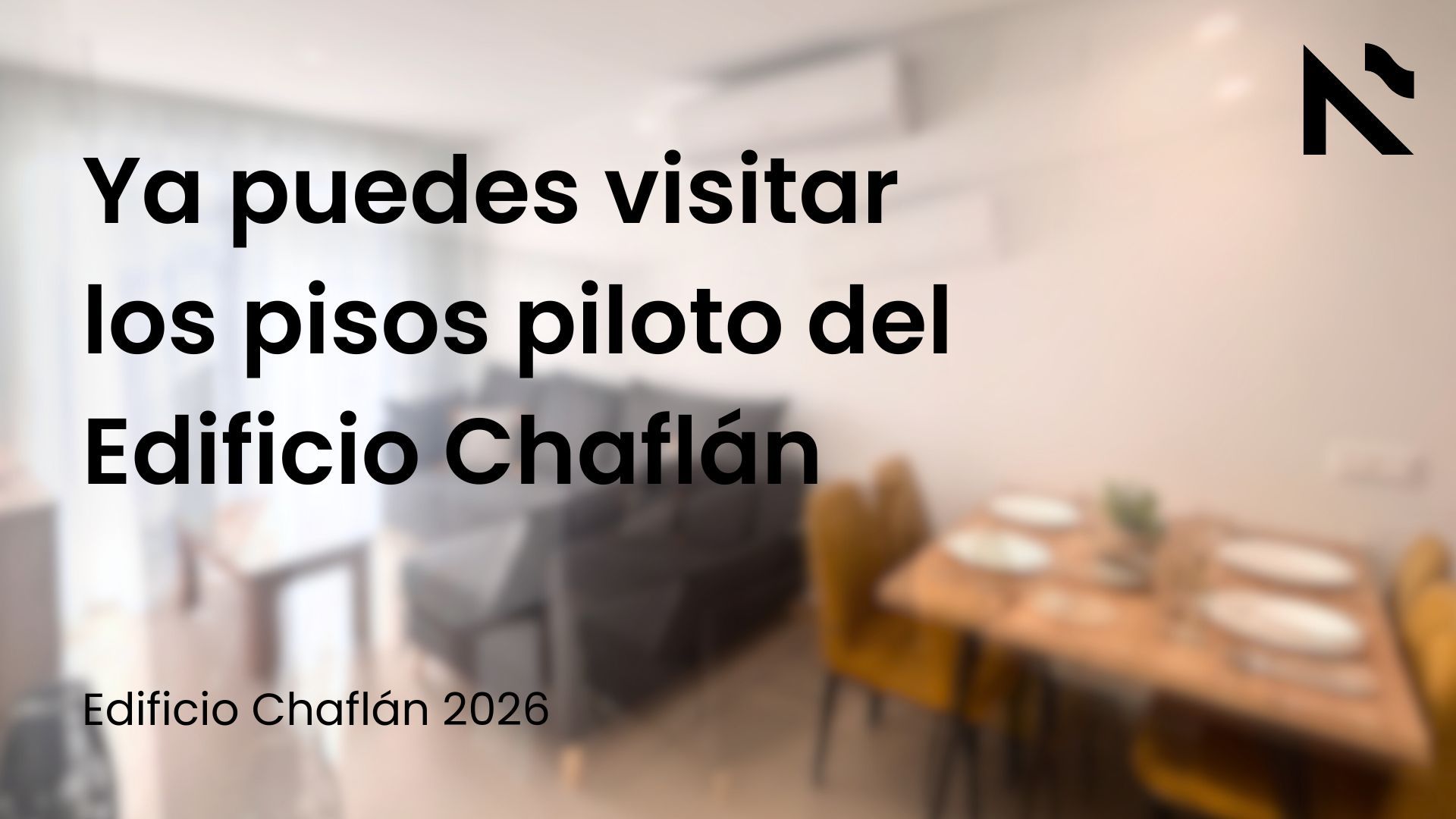 Ya puedes visitar los pisos piloto del Edificio Chaflán en Ontinyent