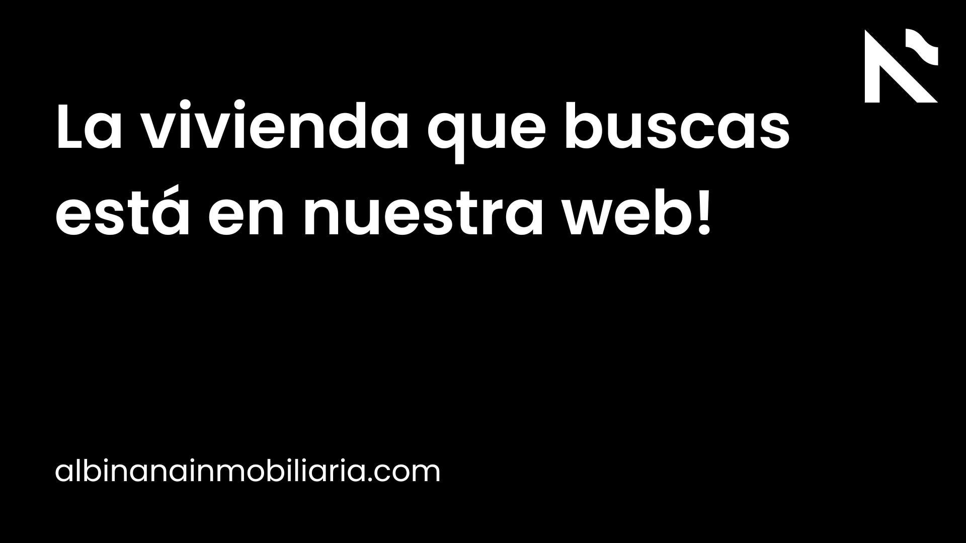 La vivienda que buscas está en nuestra web!