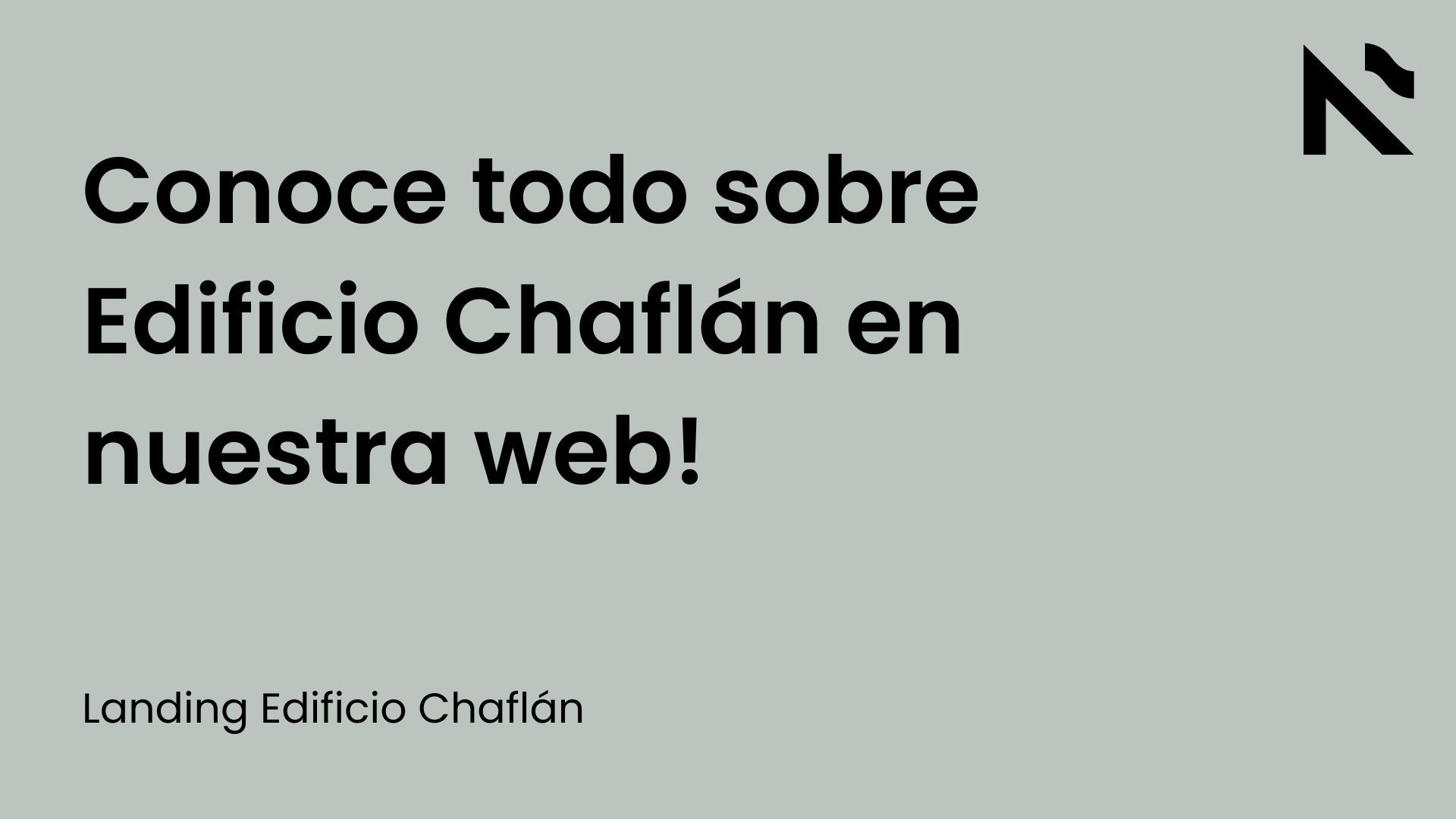 Conoce todo sobre Edificio Chaflán en nuestra web!
