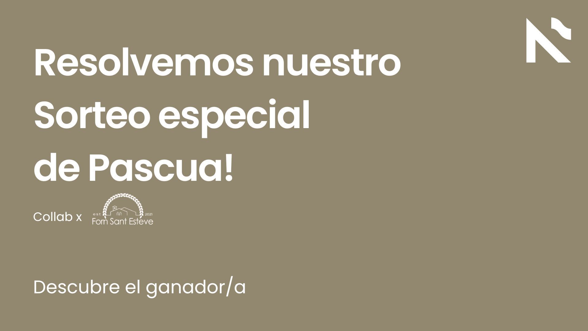 Resolvemos nuestro Sorteo Especial de Pascua!