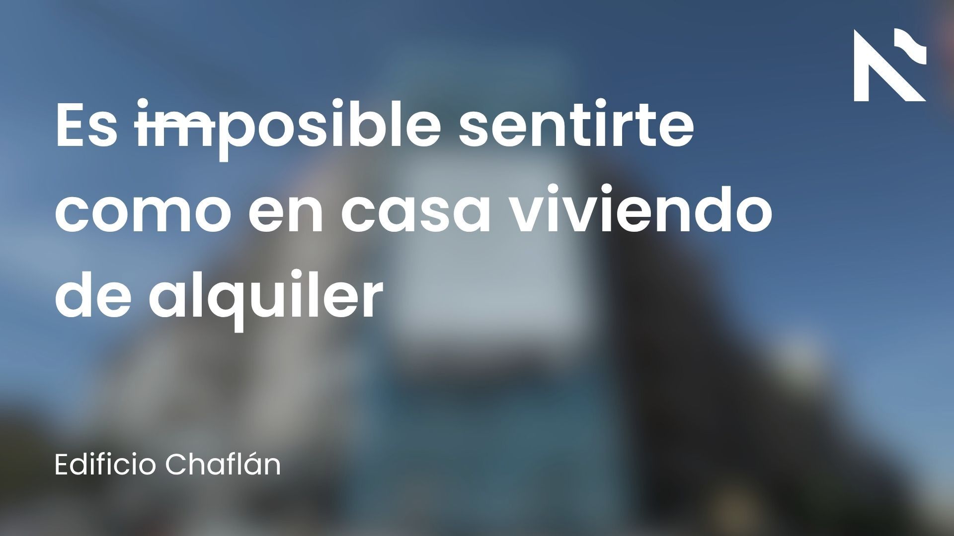 Es posible sentirte como en casa viviendo de alquiler