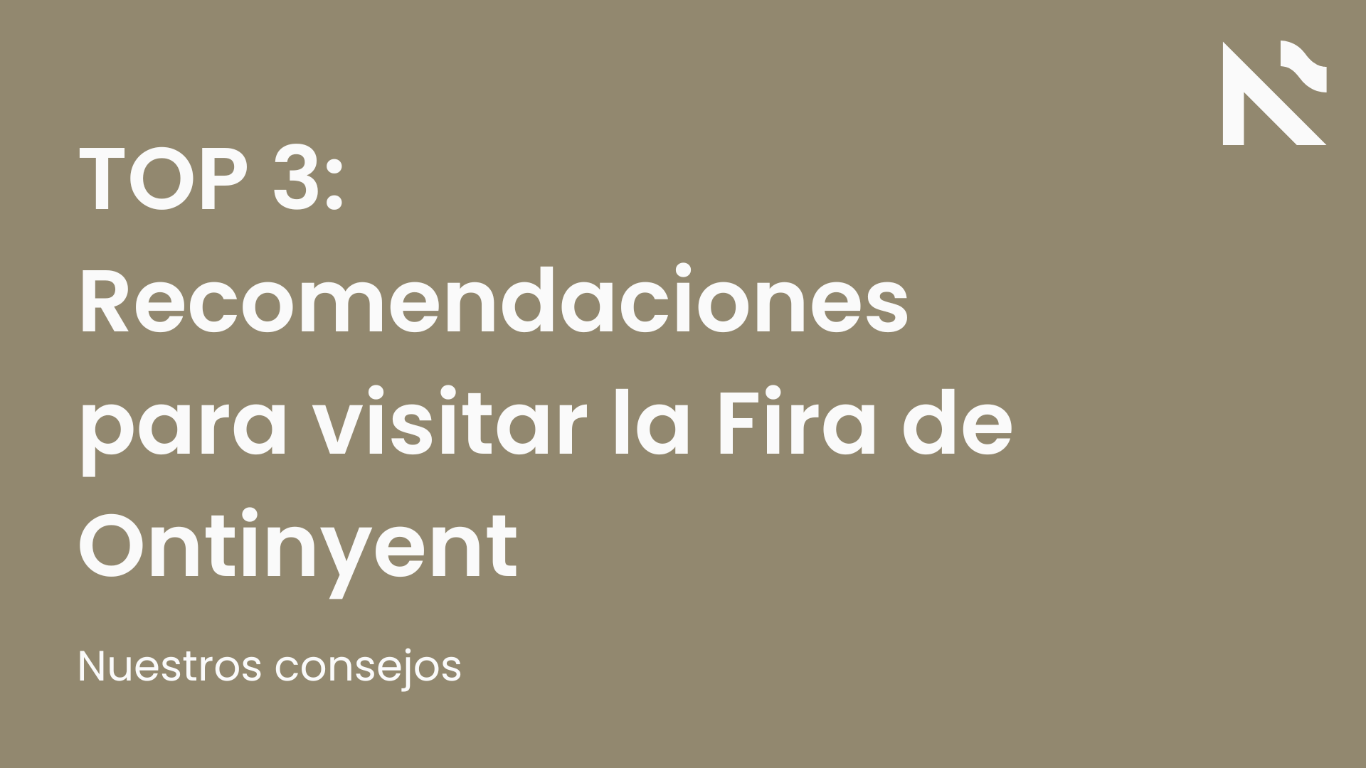 TOP 3: Recomendaciones para visitar la Fira de Ontinyent