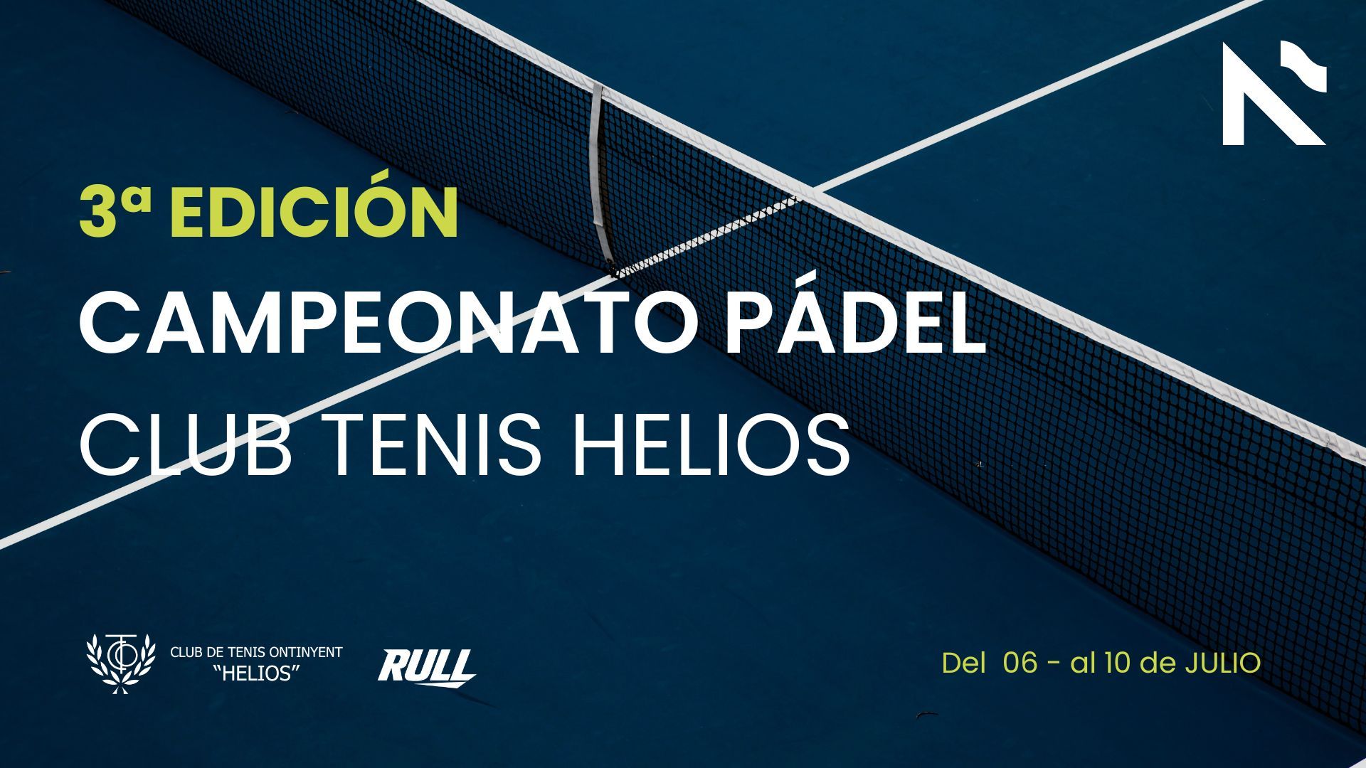 3ª EDICIÓN - CAMPEONATO PÁDEL CLUB TENIS HELIOS