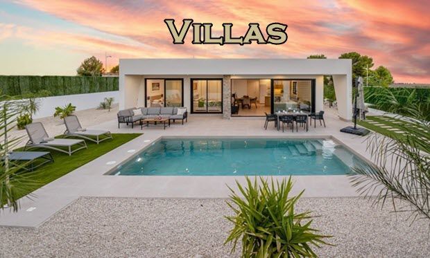 Villas in the Murcia province