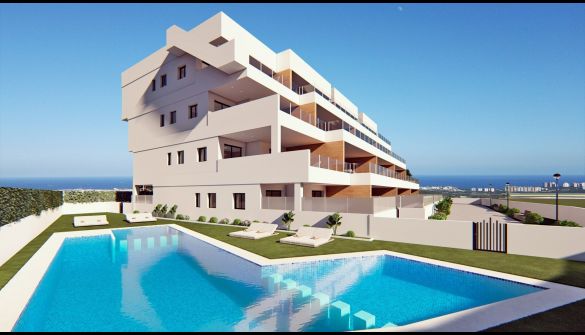 Neubauten von Apartments in Orihuela Costa