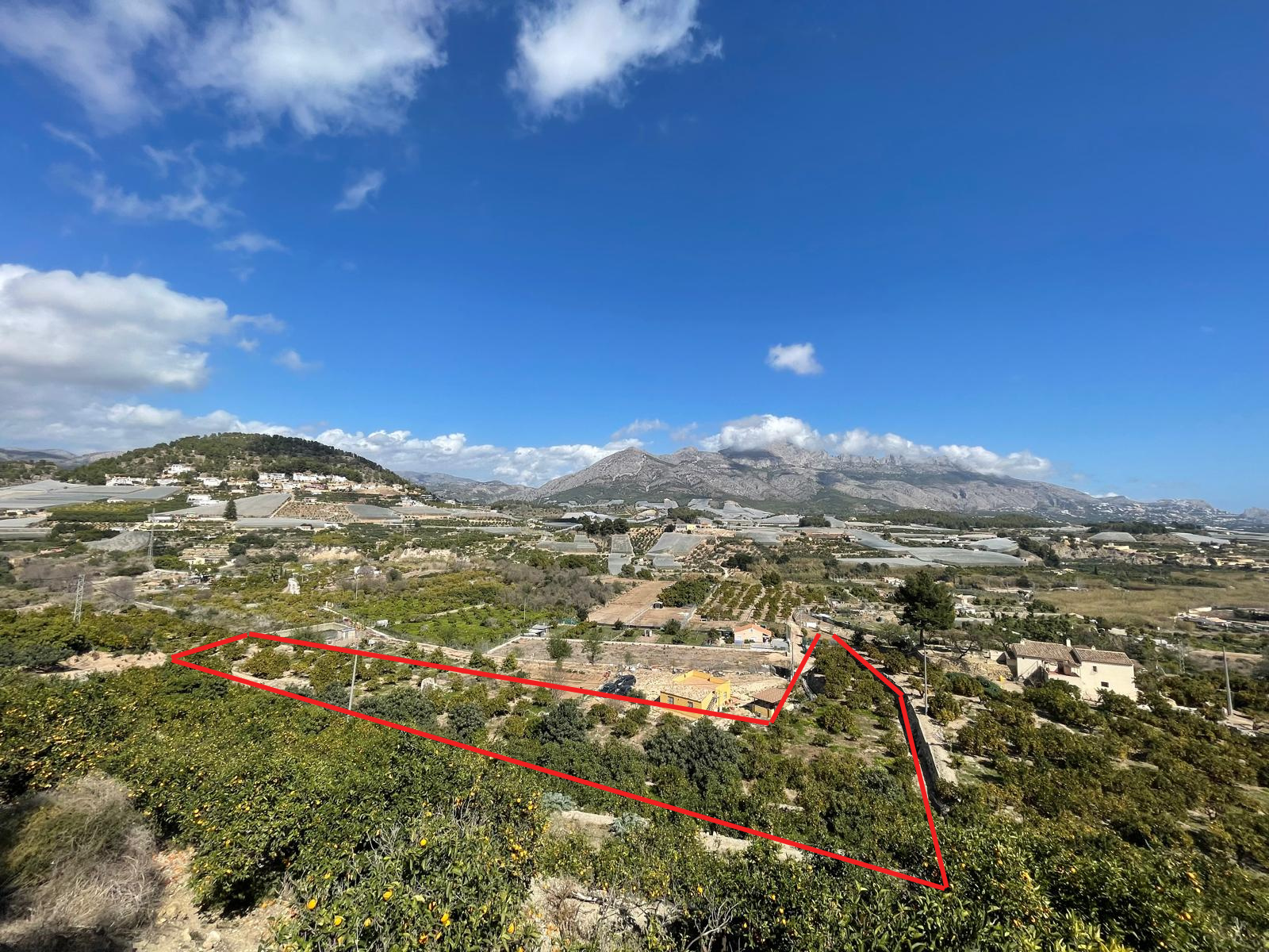 Parcela en La Nucía, venta