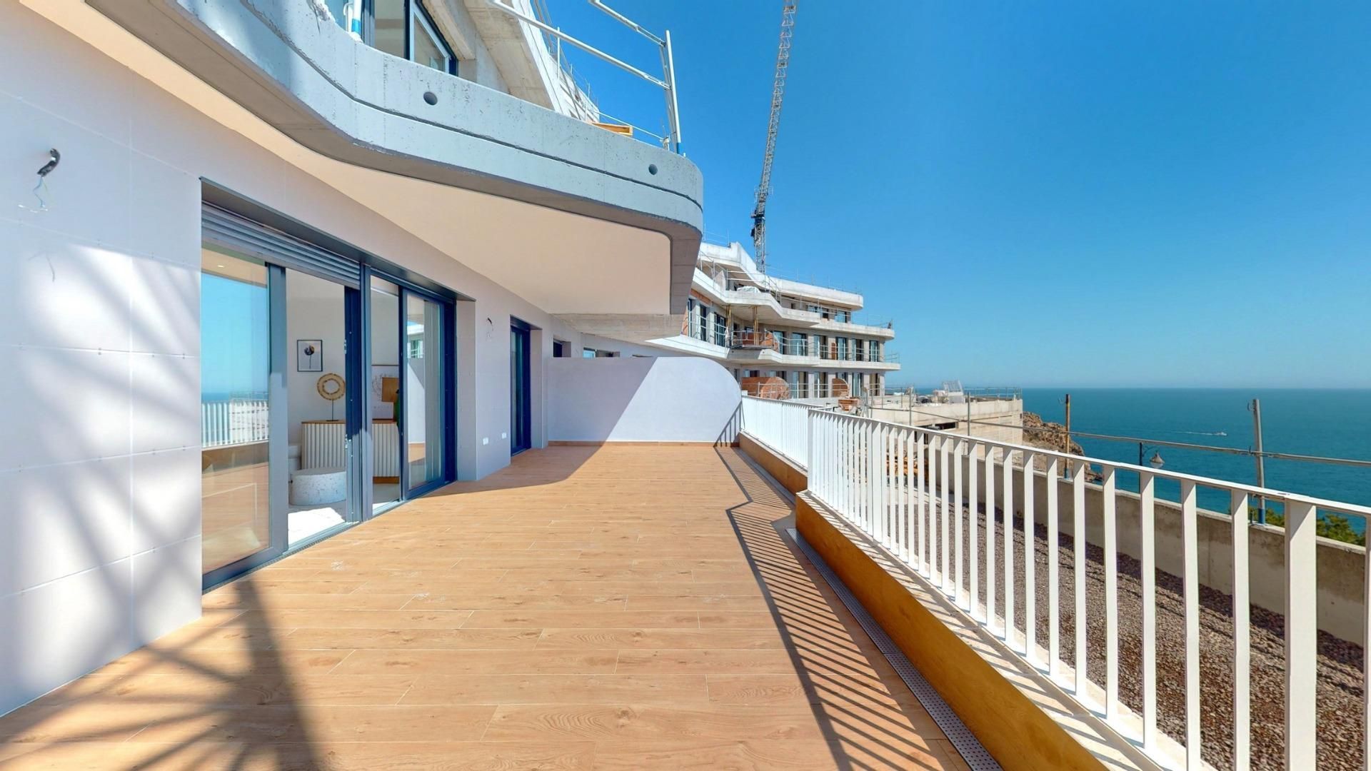 Penthouse lejlighed i Águilas, Isla del fraile, salg