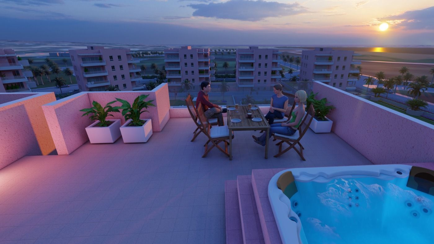Penthouse lejlighed i Guardamar del Segura, EL RASO, salg