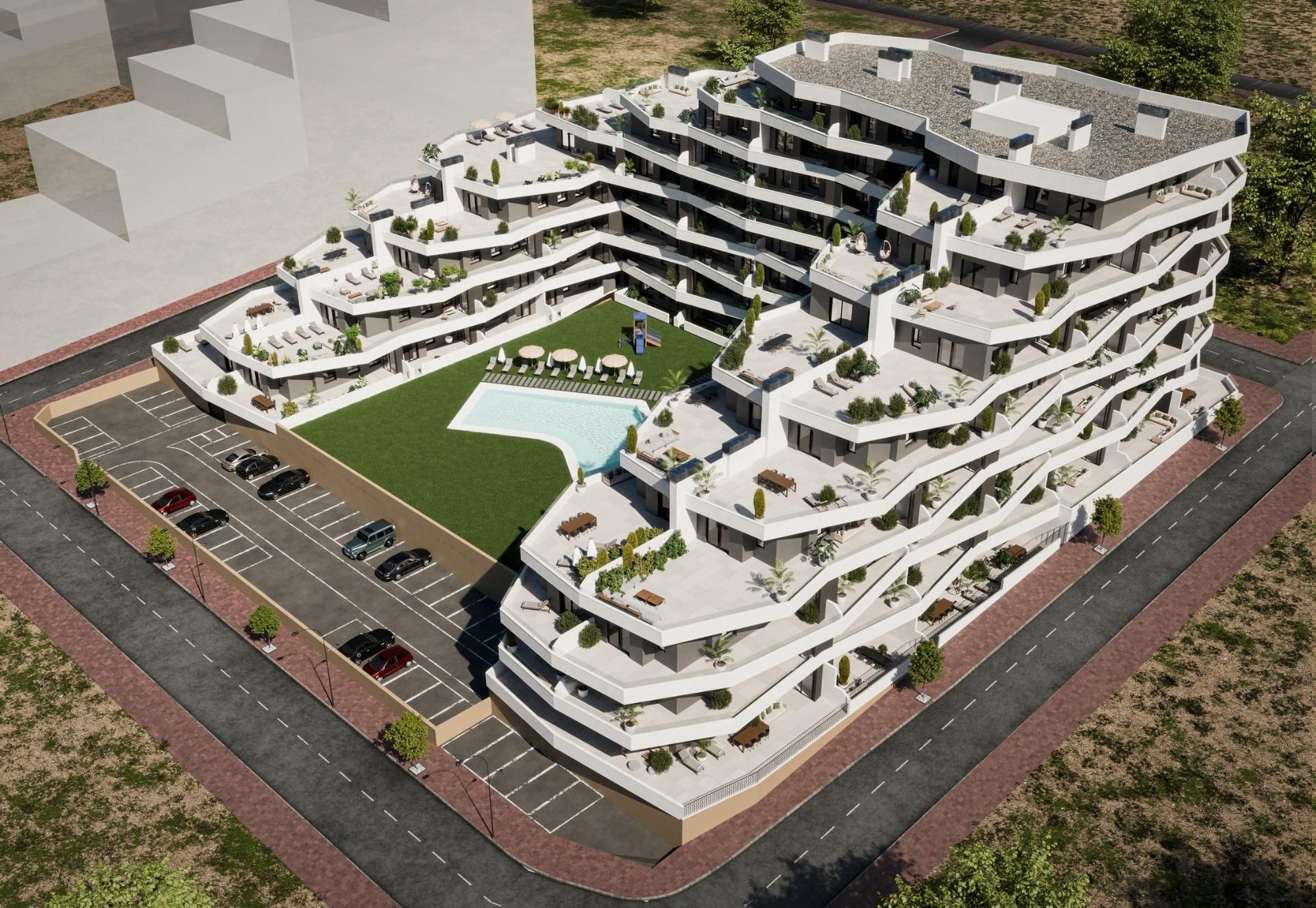 Penthouse lejlighed i San Miguel de Salinas, Pueblo, salg