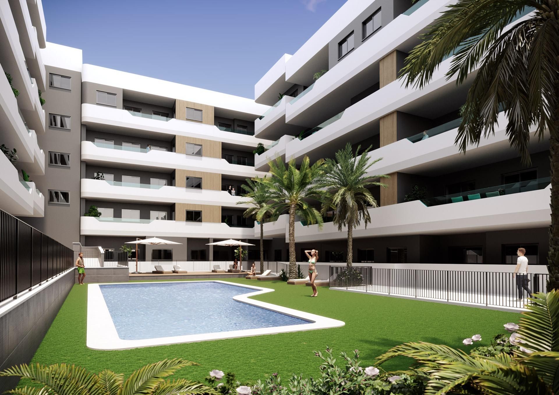 Penthouse lejlighed i Santa Pola, Estacion de autobuses, salg