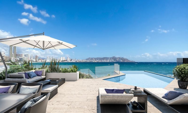 Penthouse lejlighed i Benidorm, Poniente, salg