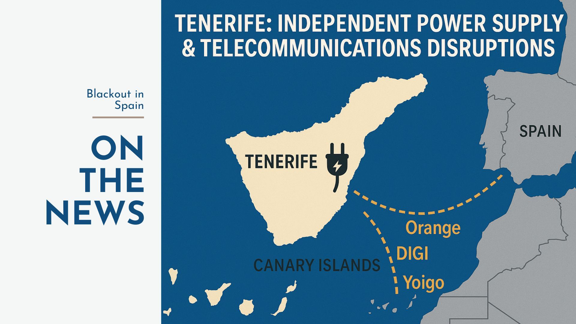 Tenerife’s Power Resilience Amid Spain’s Blackout: Telecommunications Challenges and Local Business Response