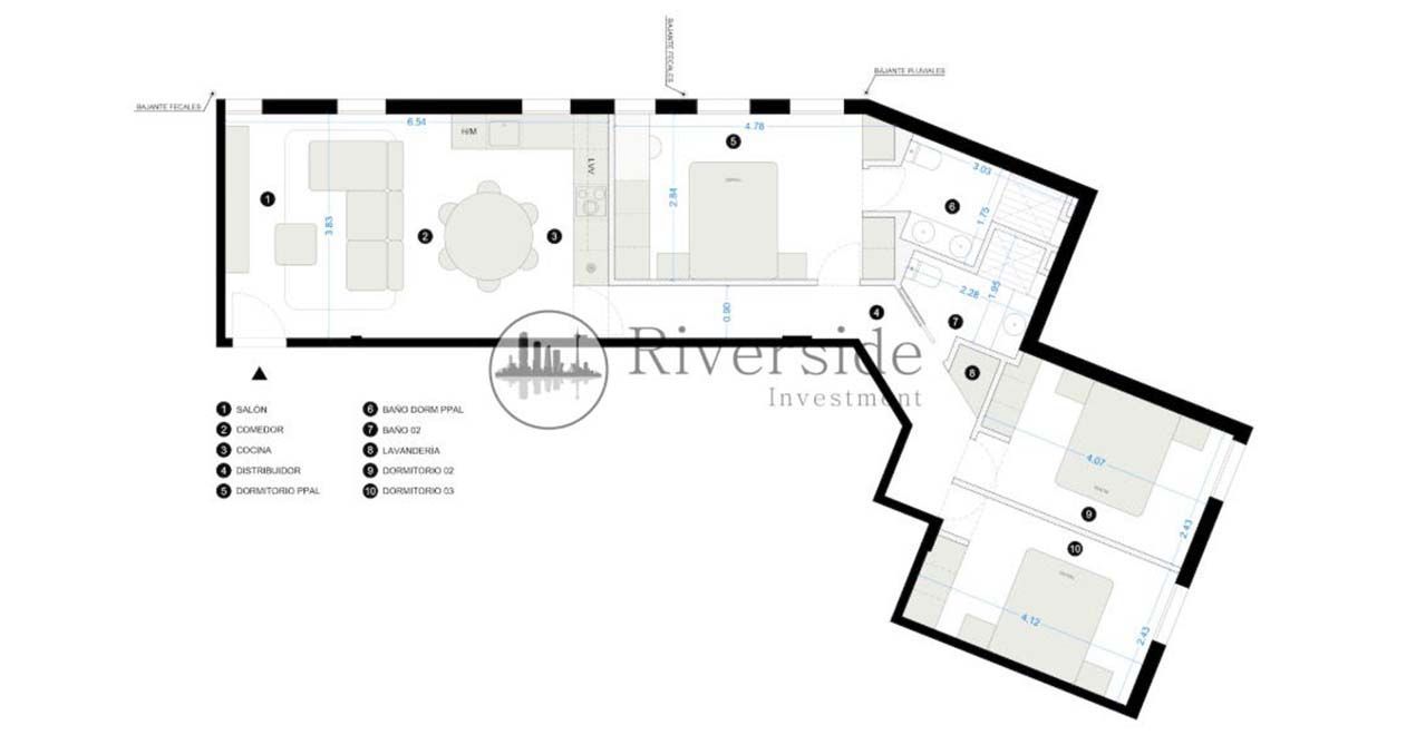 Piso en Madrid, Almagro (Chamberí), venta