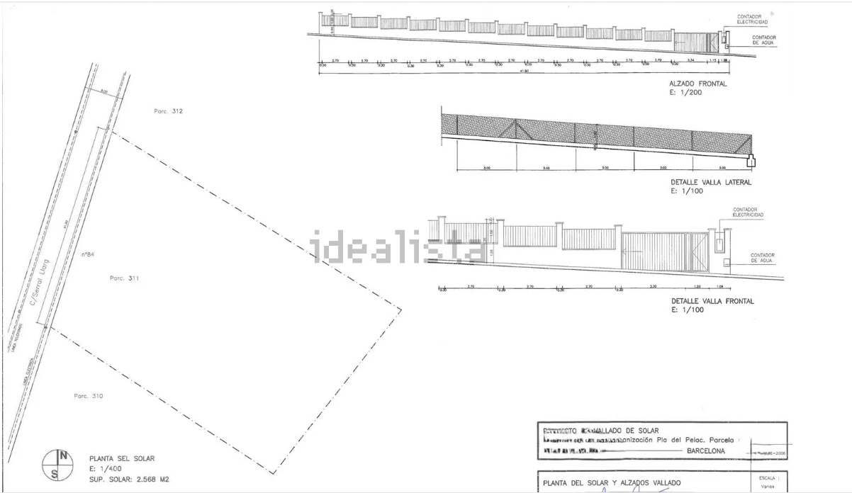 parcelas en vallirana ·  60000€