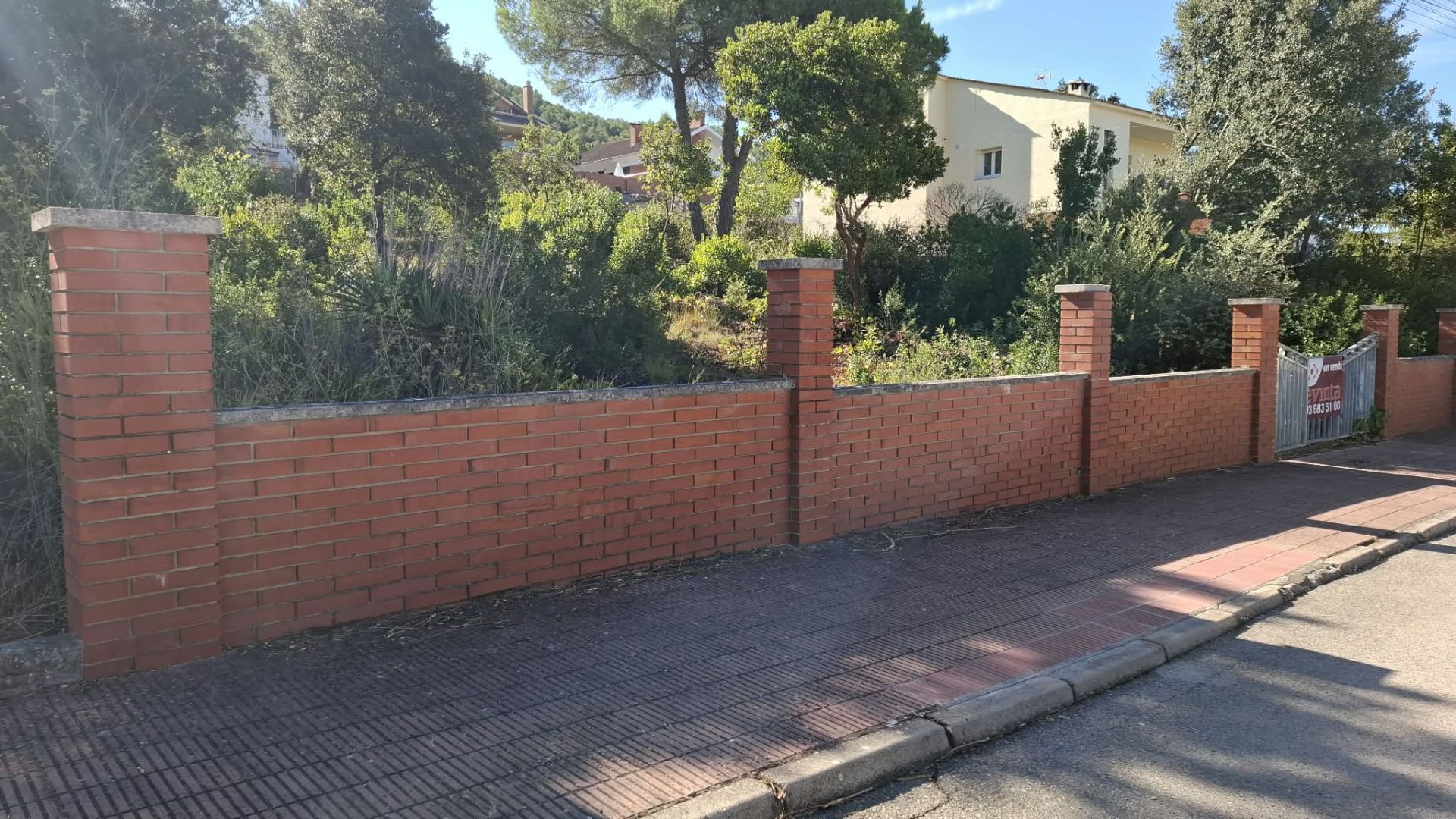 parcelas en vallirana · el-lledoner 105000€