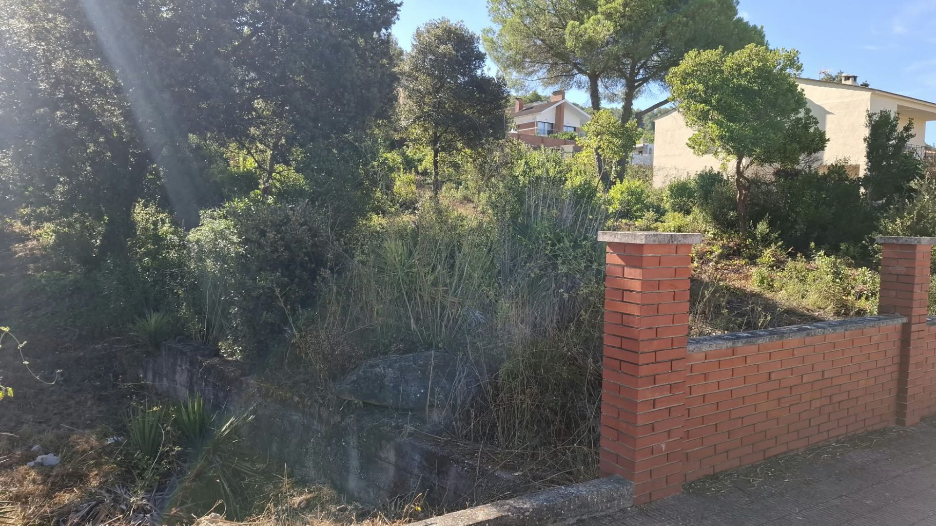 parcelas en vallirana · el-lledoner 105000€