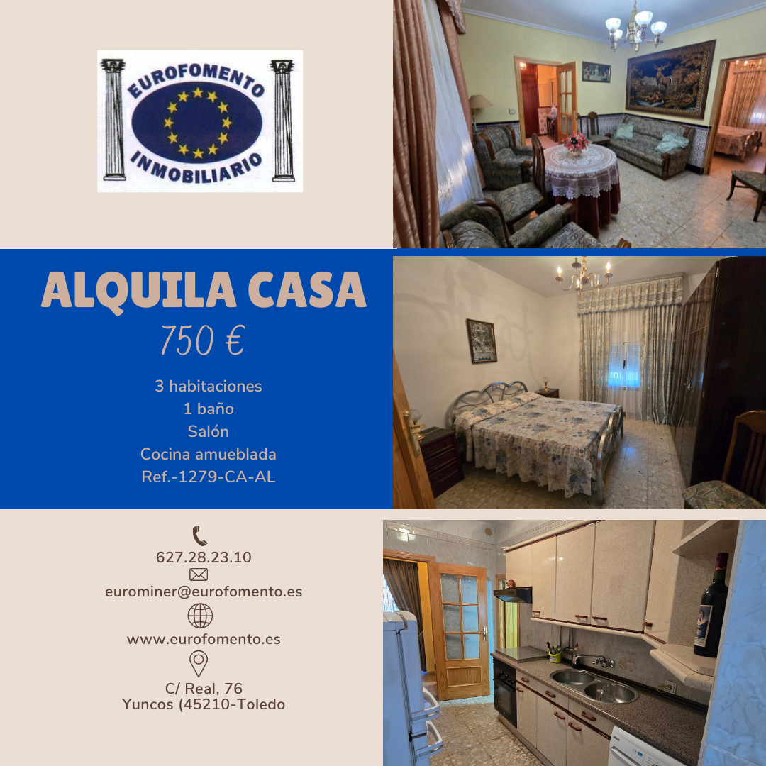 Casa / Chalet en Chozas de Canales, alquiler