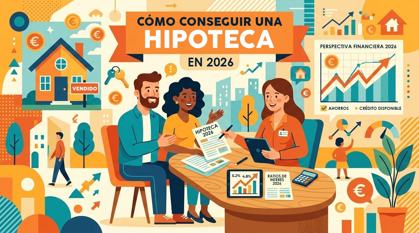 🏦🔑 Cómo conseguir hipoteca en 2026: tipos, requisitos y consejos