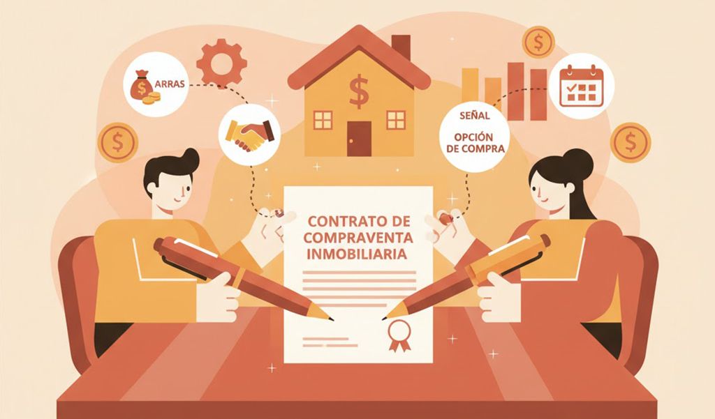 📅 Cómo reservar una vivienda: diferencias entre arras, señal y opción de compra