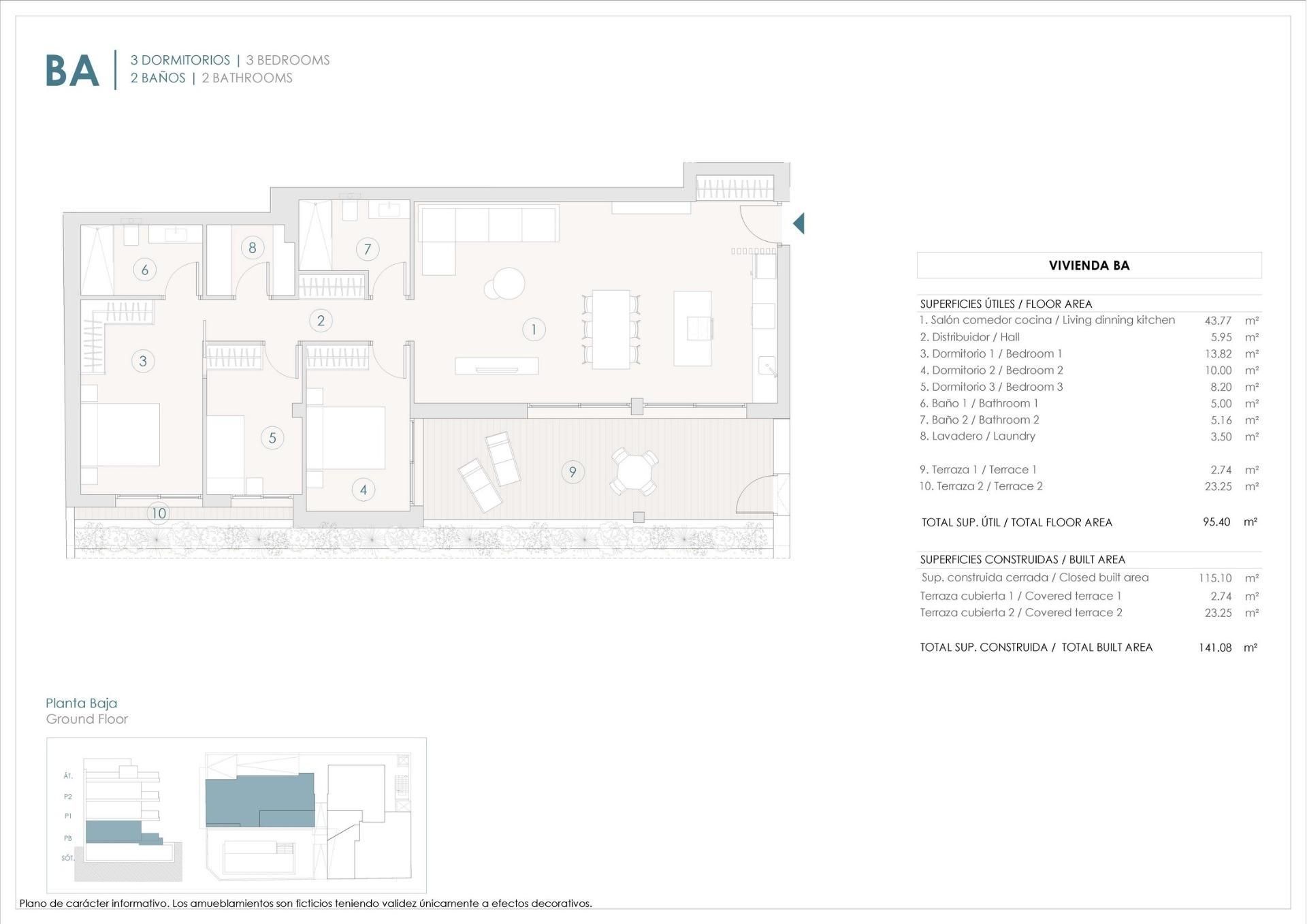Apartamento en venta en Benijófar zona Pueblo