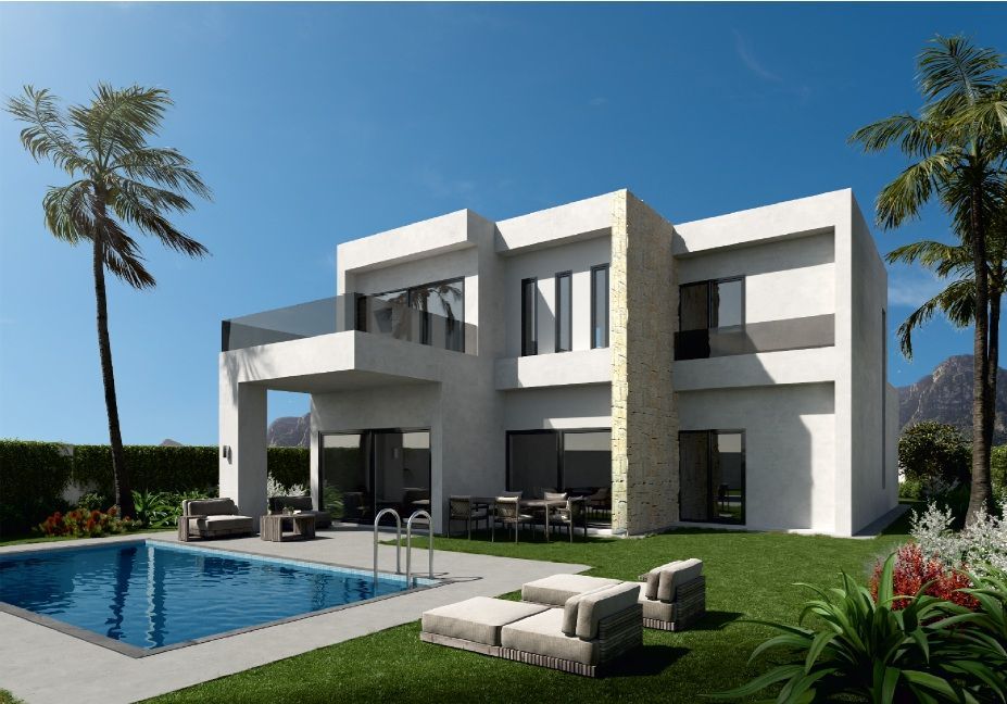 Exclusive Newly Built Villa with Sea Views in La Fustera – First Occupancy, Energy Rating A & Spacious Plot