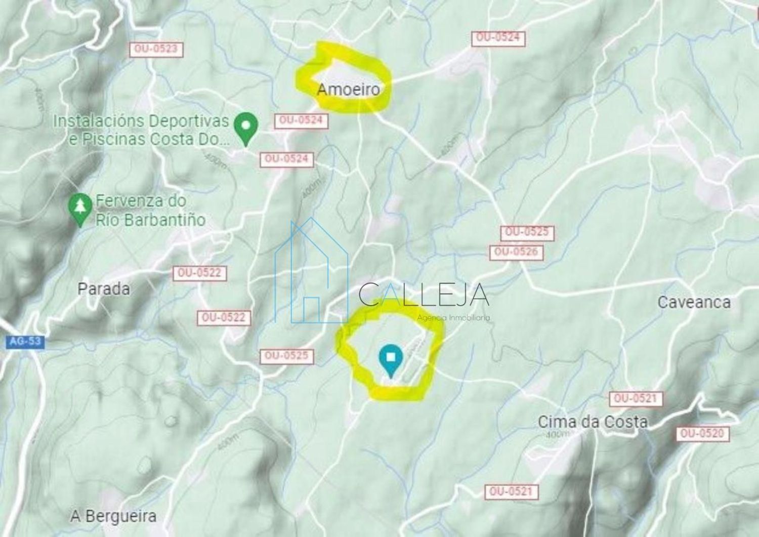 Grondstuk in Amoeiro, te koop