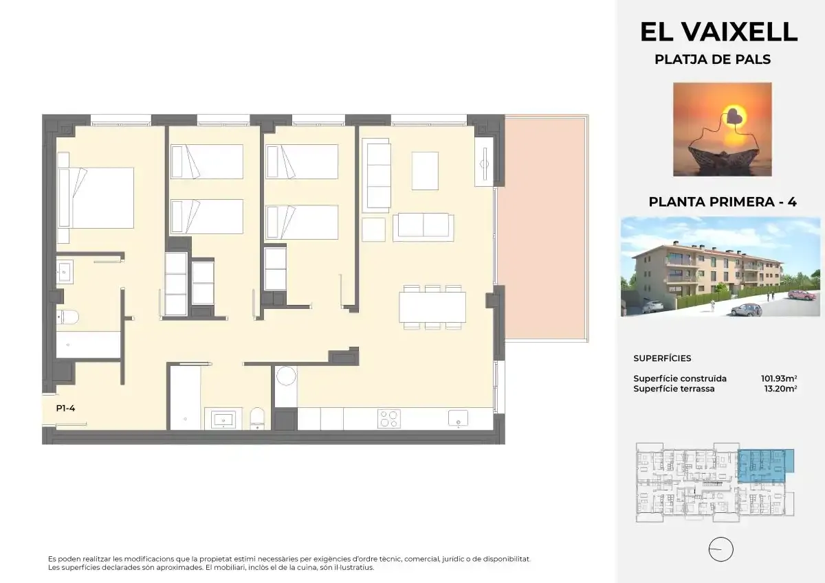 Appartement à Pals, vente