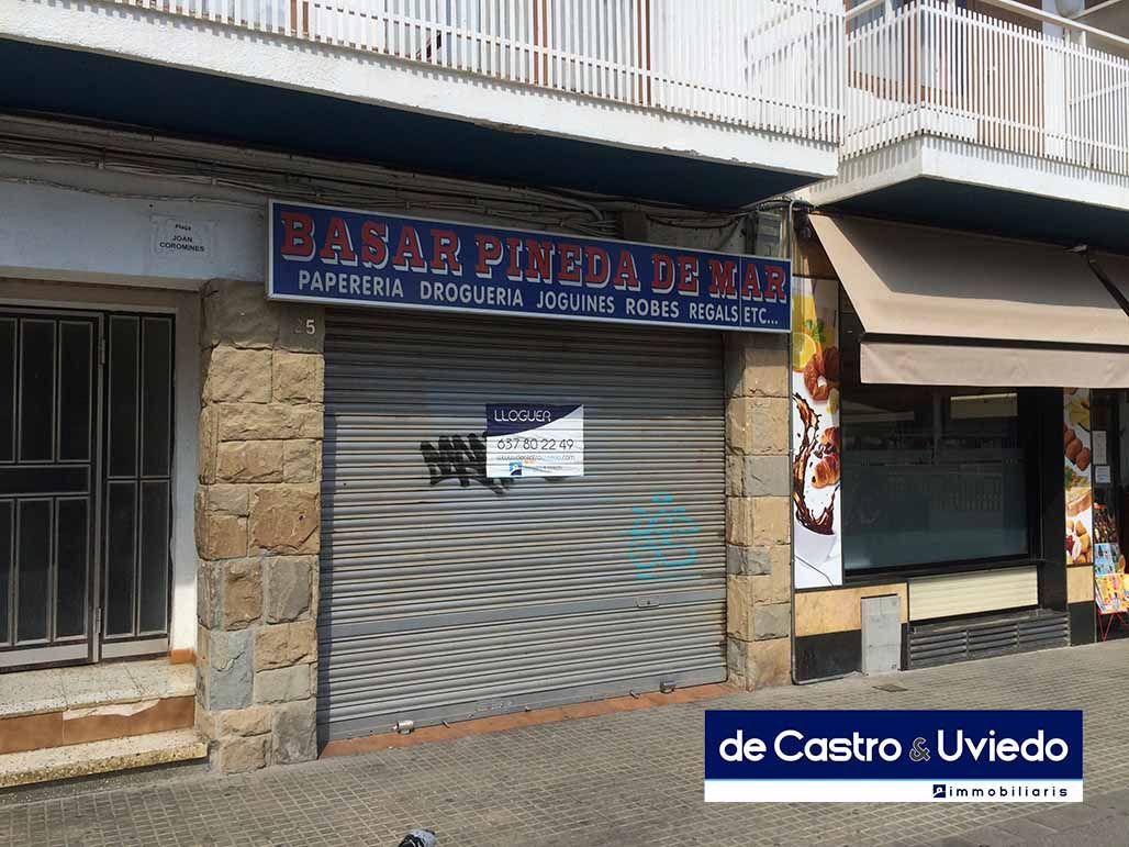 Local comercial en Pineda de Mar, Centro, alquiler