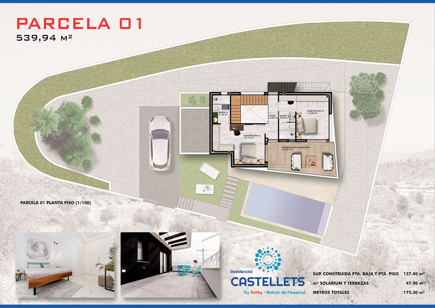 Residencial Castellets, luxury villas with panoramic views of the Mediterranean Sea - Rentablanca