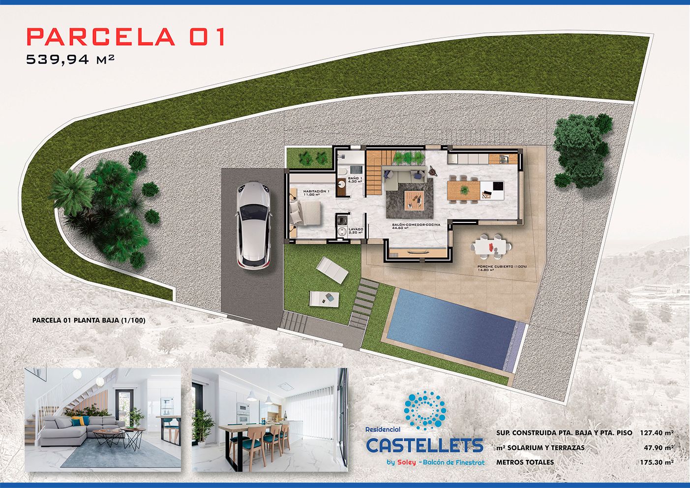 Residencial Castellets, luxury villas with panoramic views of the Mediterranean Sea - Rentablanca