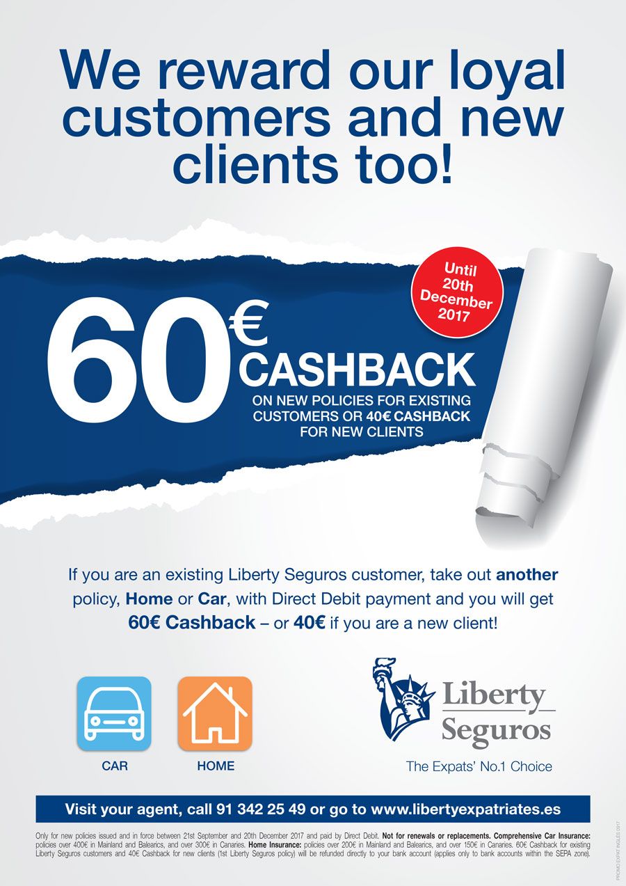 Autumn Cashback Deal For New & Existing Customers!
