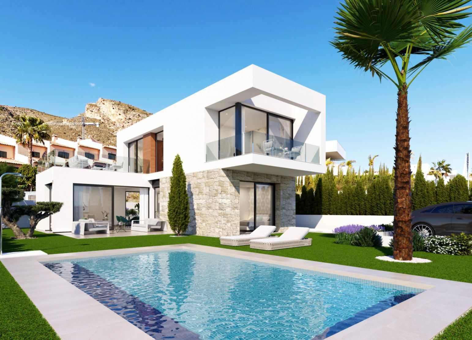 Вилла в Finestrat, Sierra Cortina, продажа