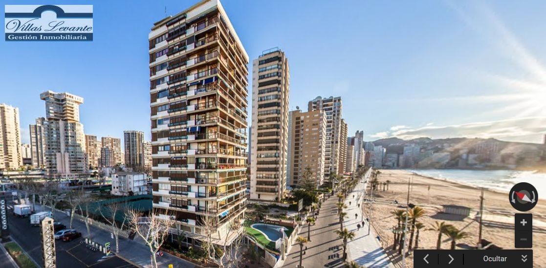 Piso en Benidorm, 1ª linea levante, alquiler vacacional