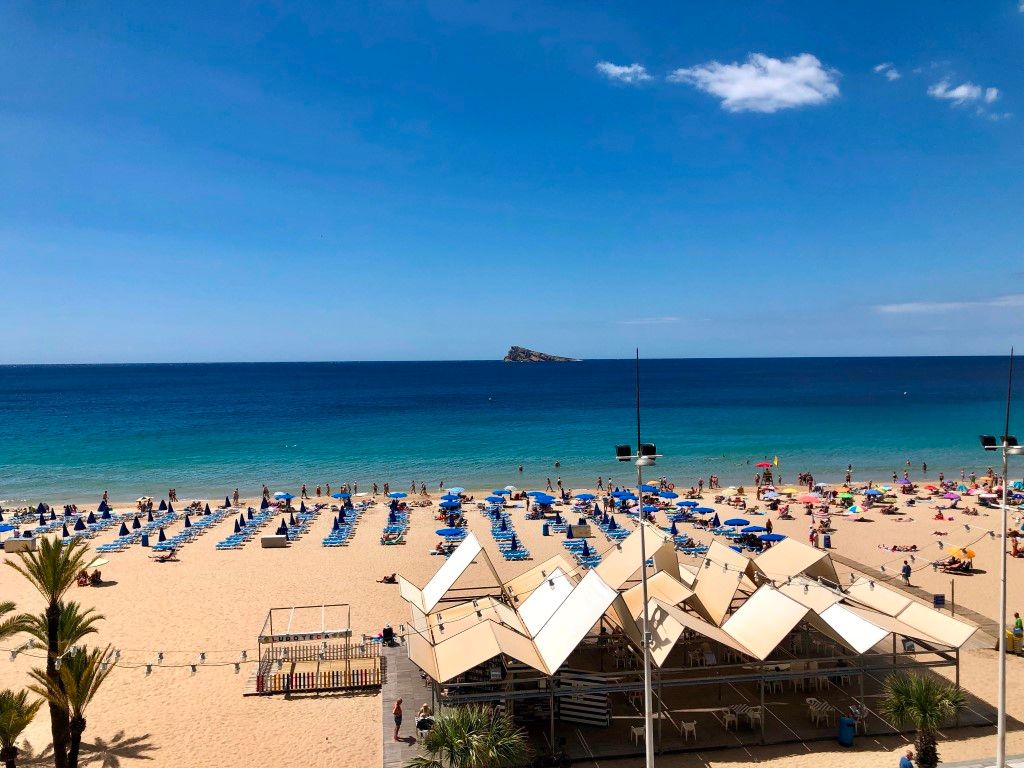 Piso en Benidorm, 1ª linea levante, alquiler vacacional