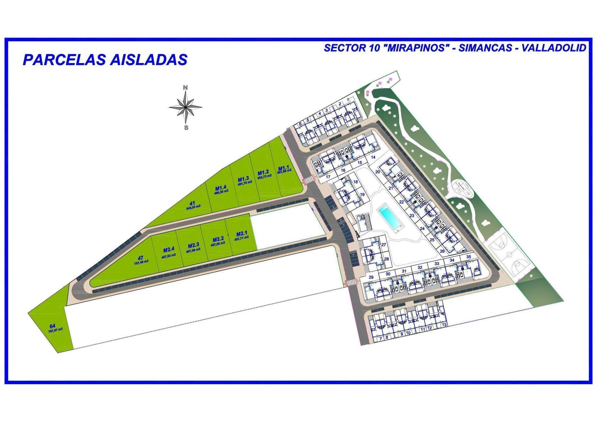 Terrain à Simancas, CAMINO VIEJO SIMANCAS, vente