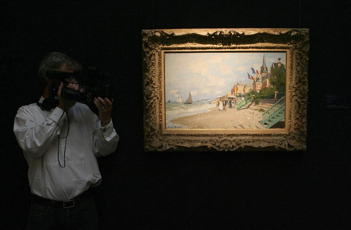 Клод Моне, «Пляж в Трувиле», 1870. Оценочная стоимость в офшорных документах — 15,9 млн долларов 