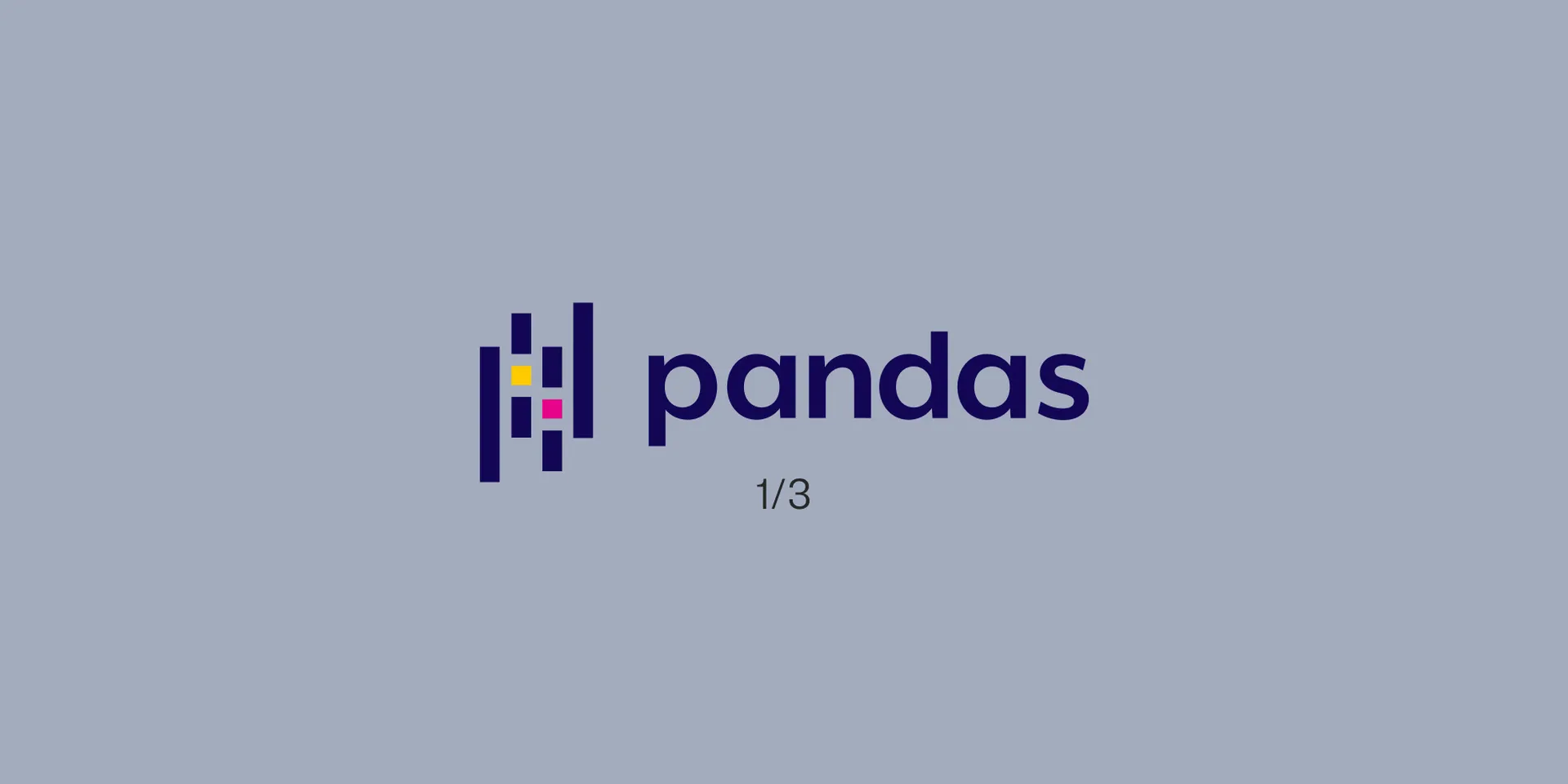 Python. Библиотека Pandas, часть 1