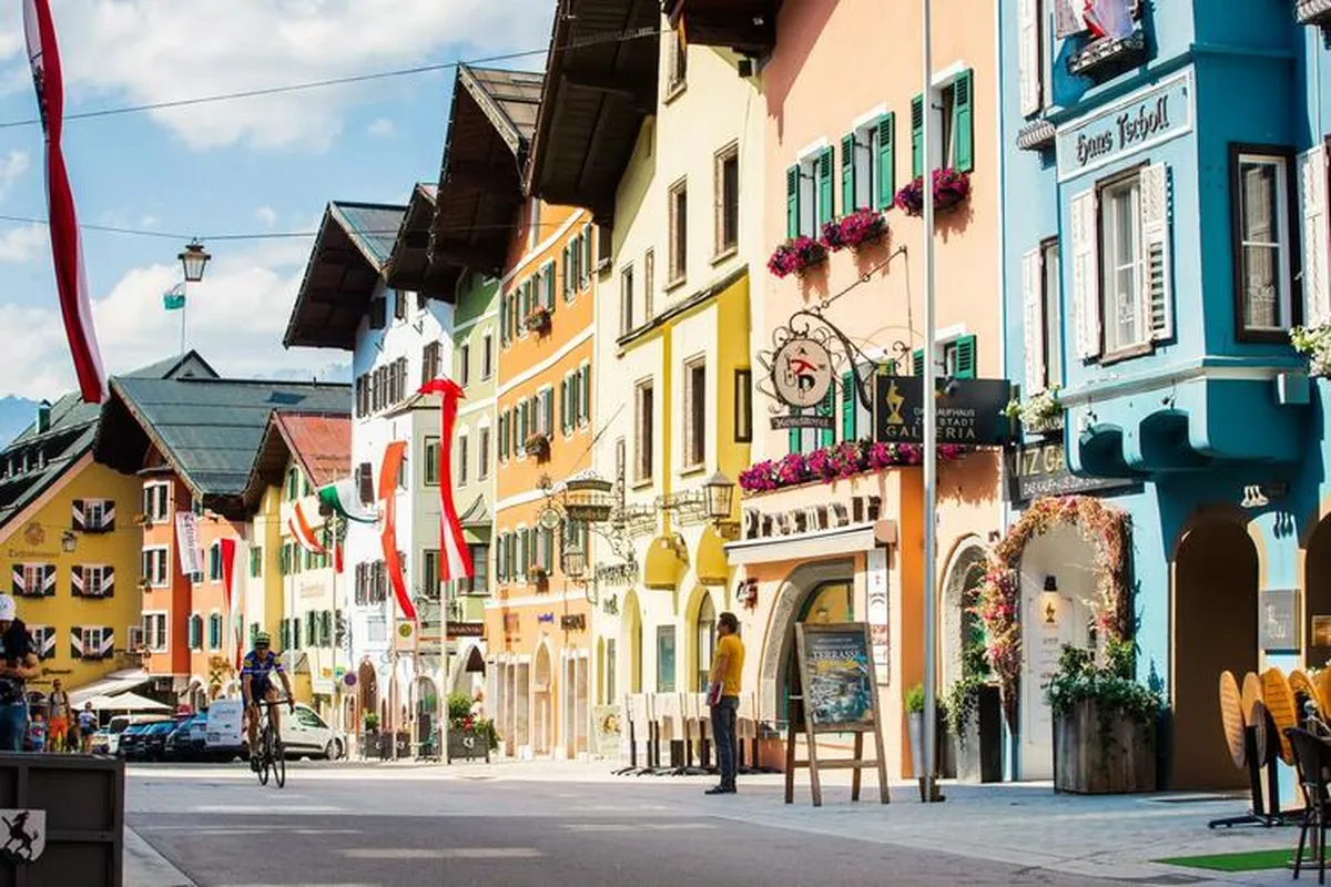 The Austrian ski town of Kitzbühel where residents claim to have spotted Putin