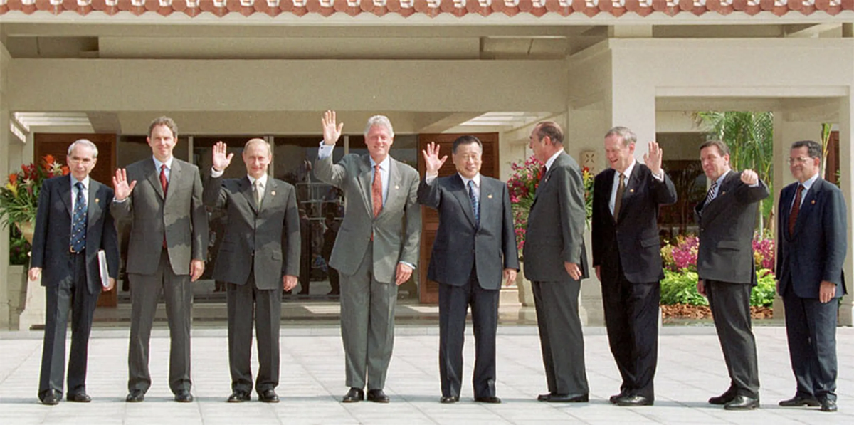 The G8 summit on Japan’s island of Okinawa